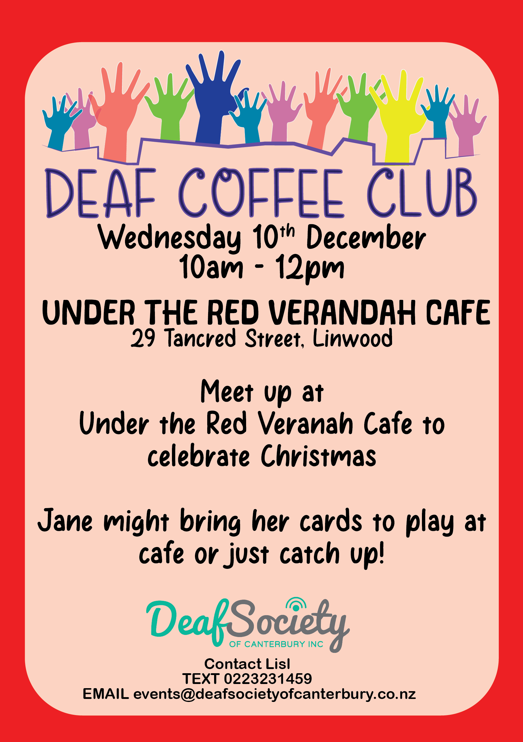 Deaf Community club DEC 01
